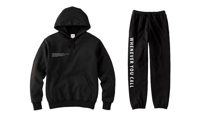 HOODIE SWEAT SET (BLACK)
