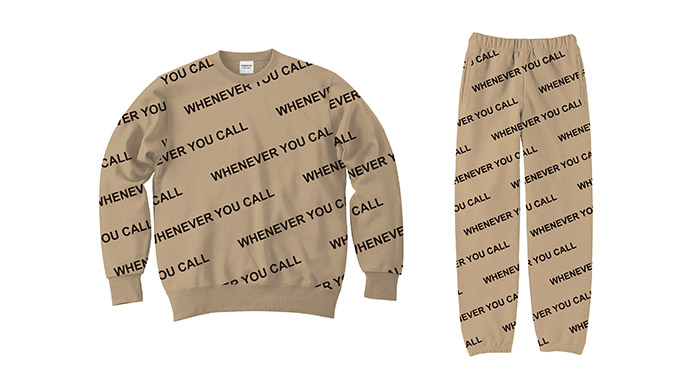 CREW SWEAT SET (BEIGE)